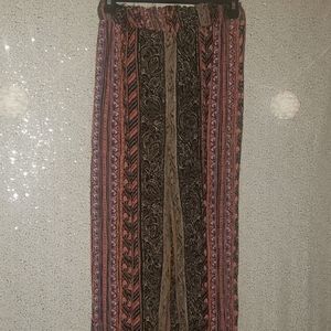 Patterned Flowy Pants